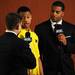 Michigan sophomore Trey Burke interviews with anchors from the Big Ten Network on Friday, April 5, 2013 at the Atlanta Marriott Marquis in Atlanta, GA. Melanie Maxwell I AnnArbor.com